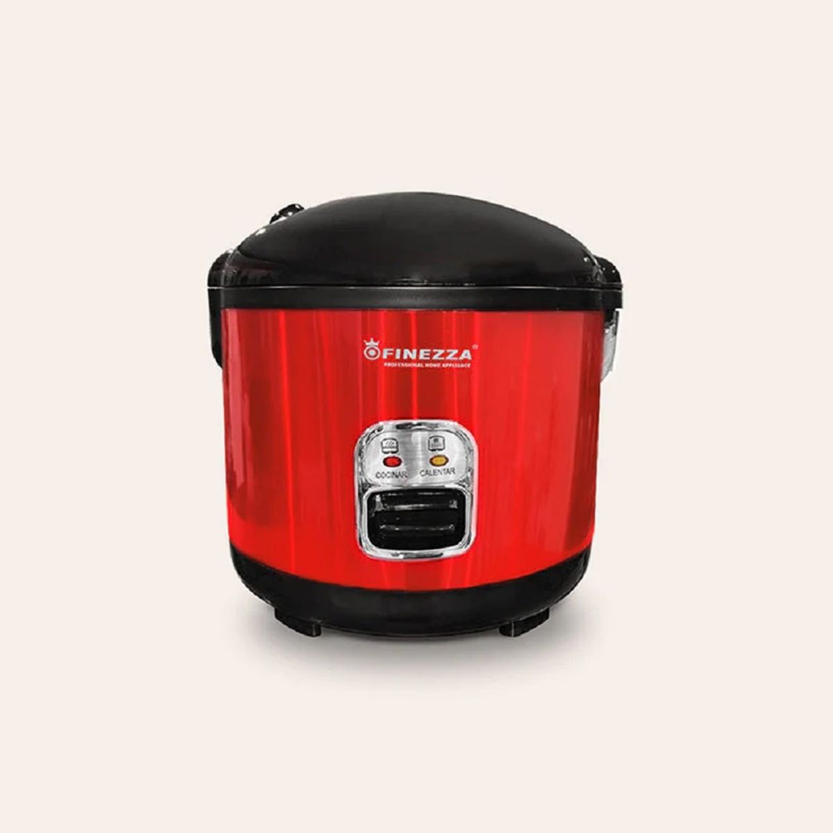 FINEZZA - Olla Arrocera Hermetica FINEZZA 1.8 L FZ-642R ROJO