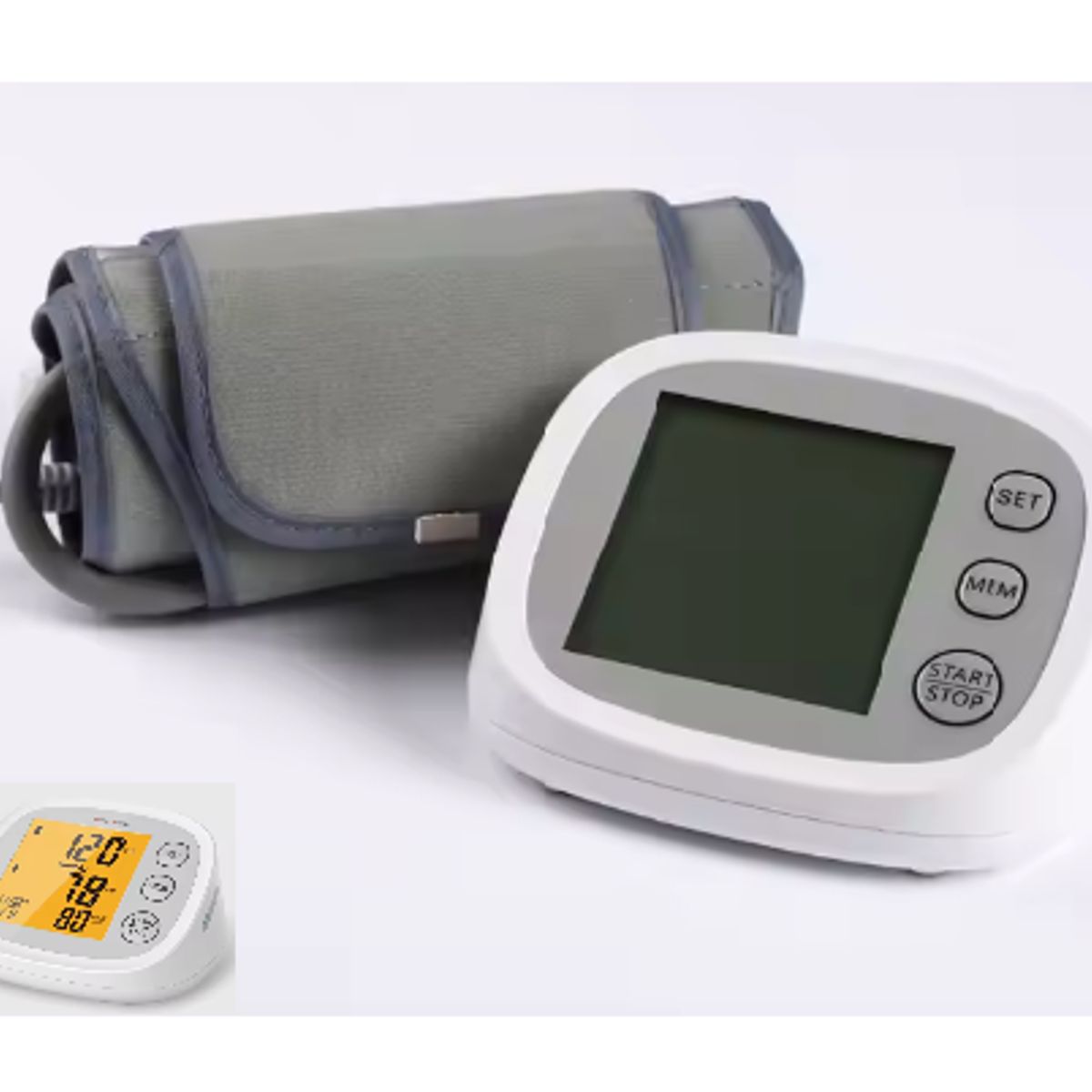 GENERICO - TENSIOMETRO DIGITAL DE BRAZO CON BATERIA RECARGABLE INC CABLE USB