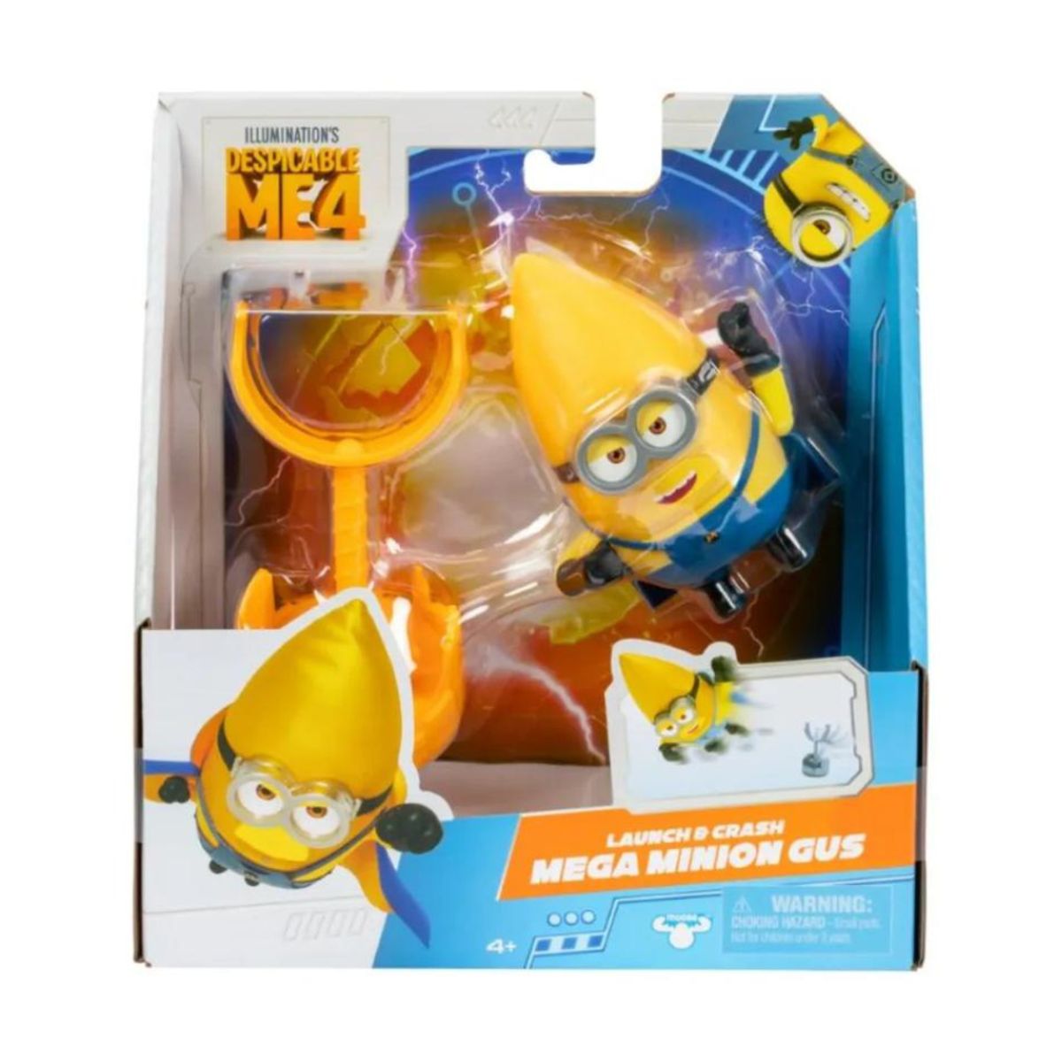 MINIONS - Figura Minions Gus - Mi Villano Favorito 10CM Con Accesorio