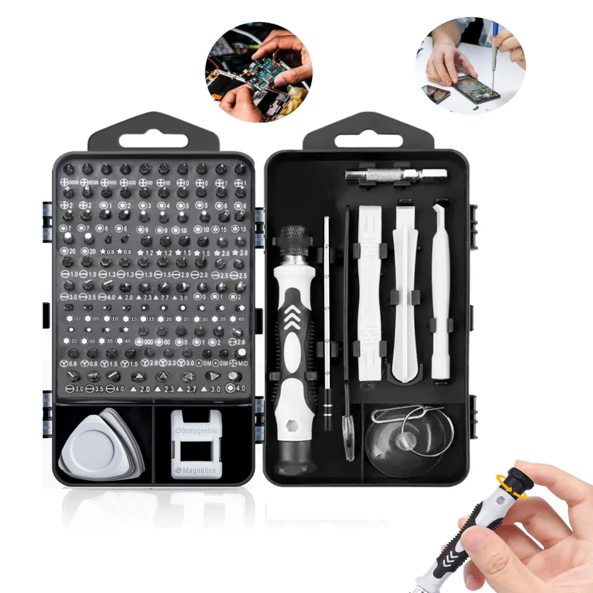 GENERICO - Kit de destornilladores para Reparacion Profesional Herramientas