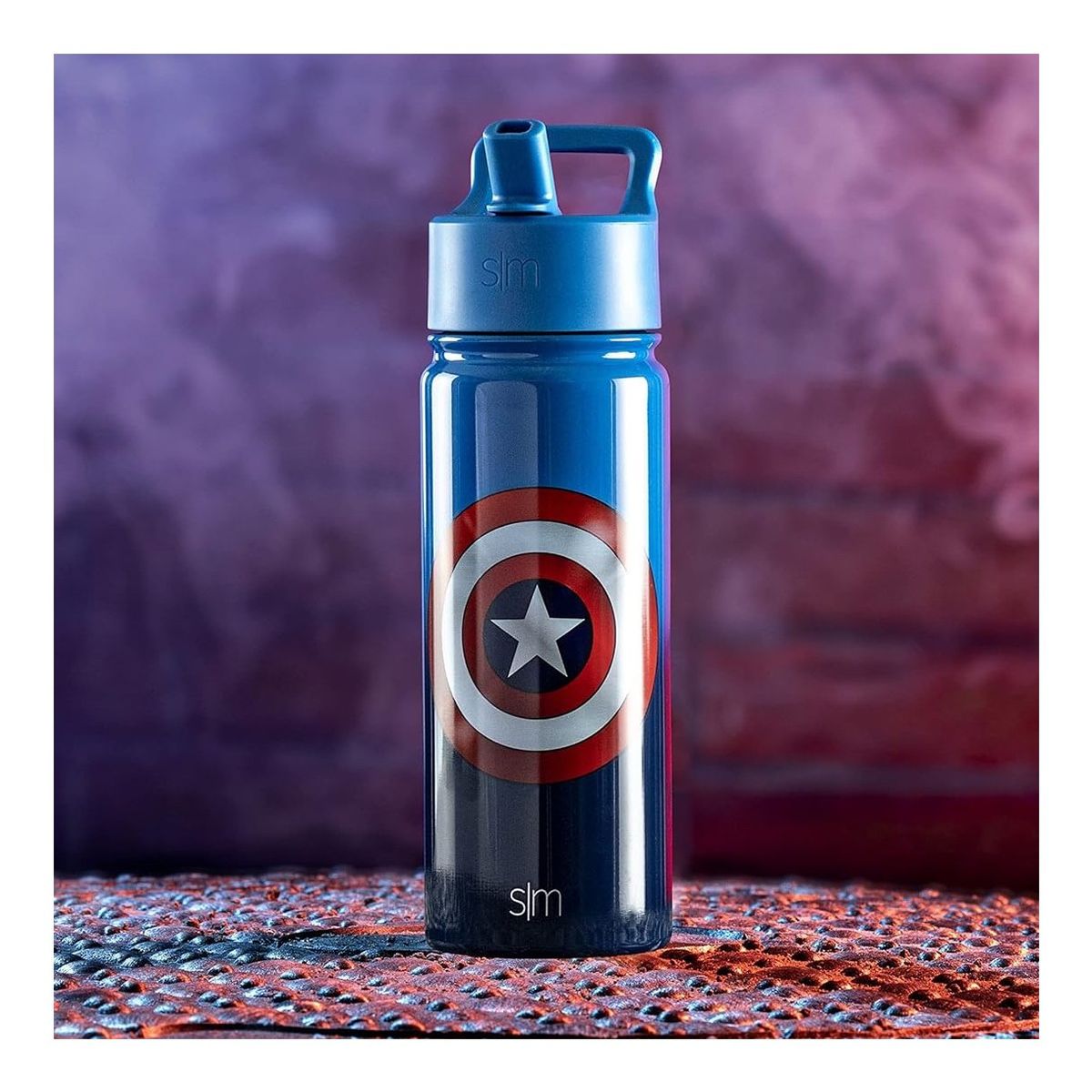 SIMPLE MODERN - Botella Térmica De Acero Inoxidable Tomatodo Capitan America