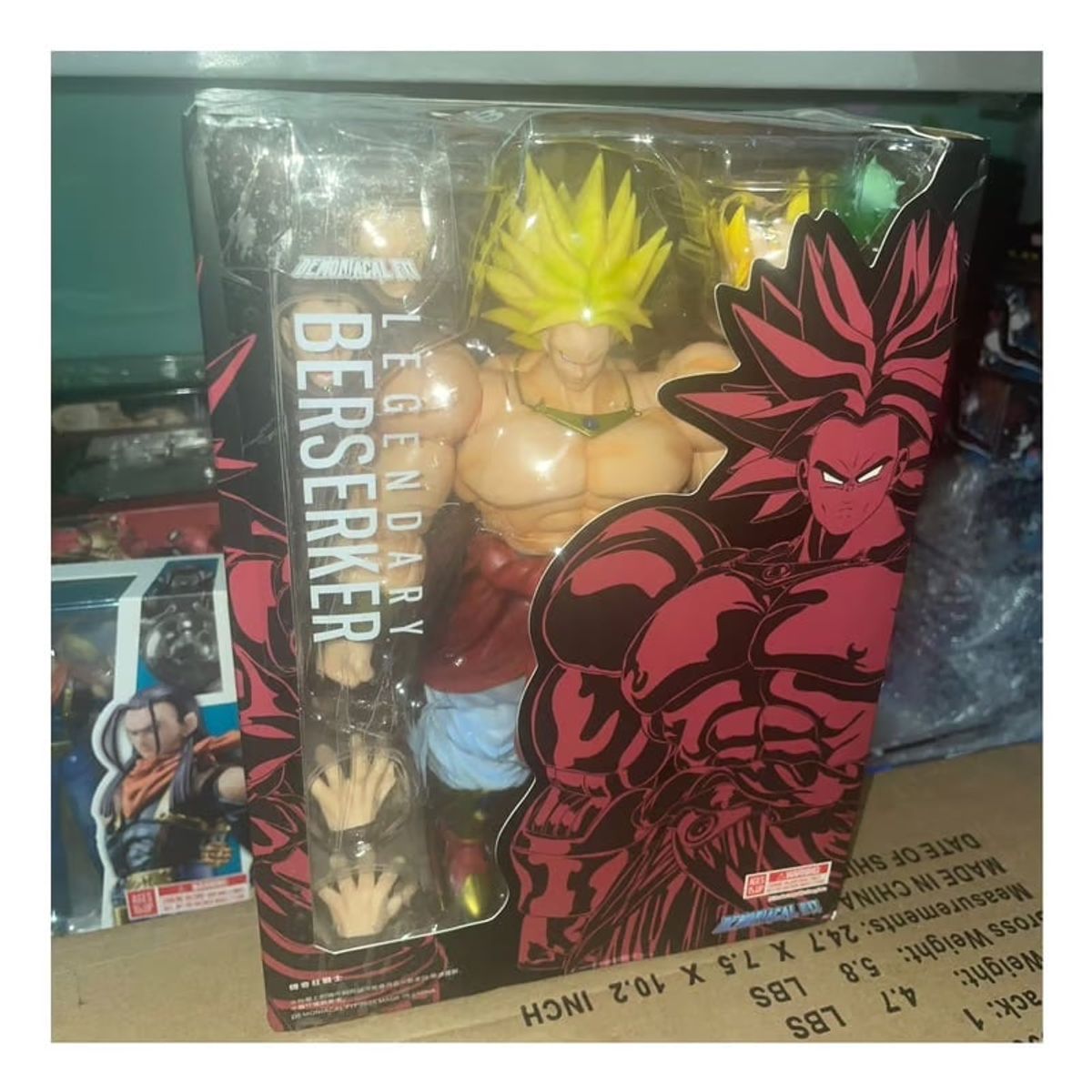 GENERICO - Broly Legendary Berserker Demoniacal Fit Dragon Ball Z