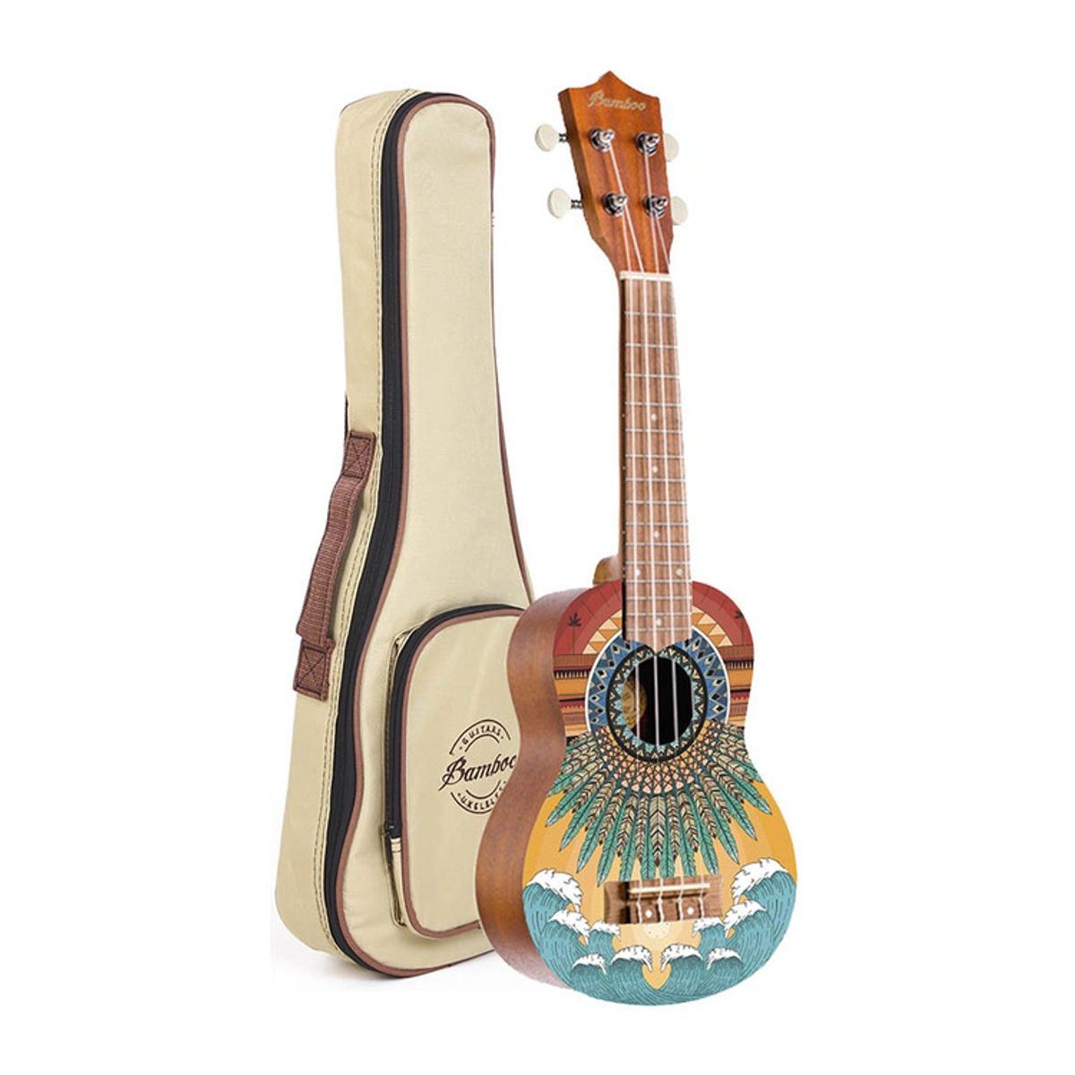 BAMBOO - UKELELE CONCIERTO NATURE LINE  SUNSHINE