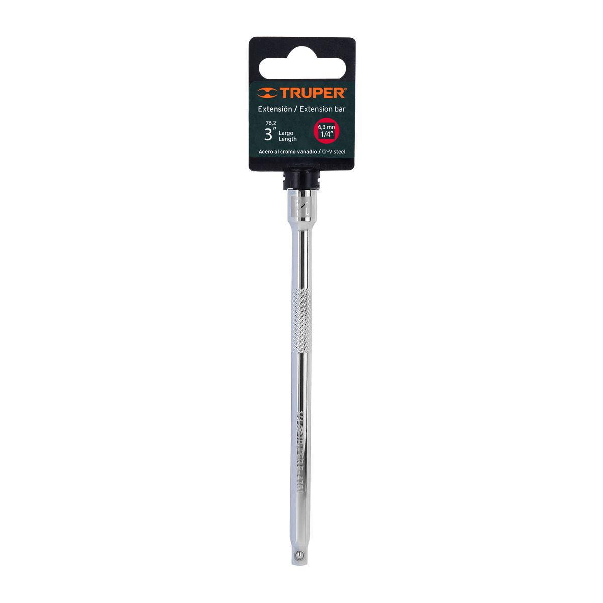 TRUPER - Extensión de 6" para Ratchet  para Dados Encaste 1/4"