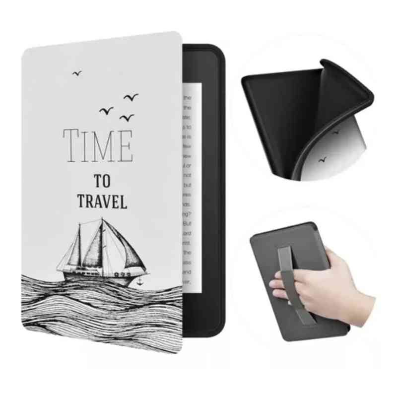 GENERICO - Case Funda para Kindle Paperwhite 12° 2024 C/sujetador Velero