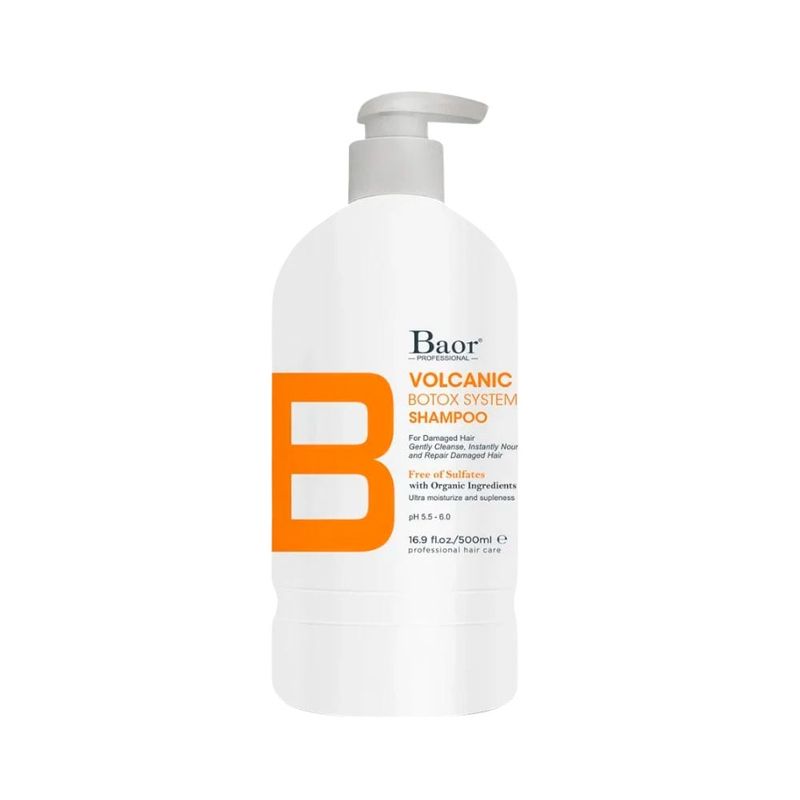 BAOR PROFESSIONAL - BAOR SHAMPOO 500ML B VOLCANIC MUD