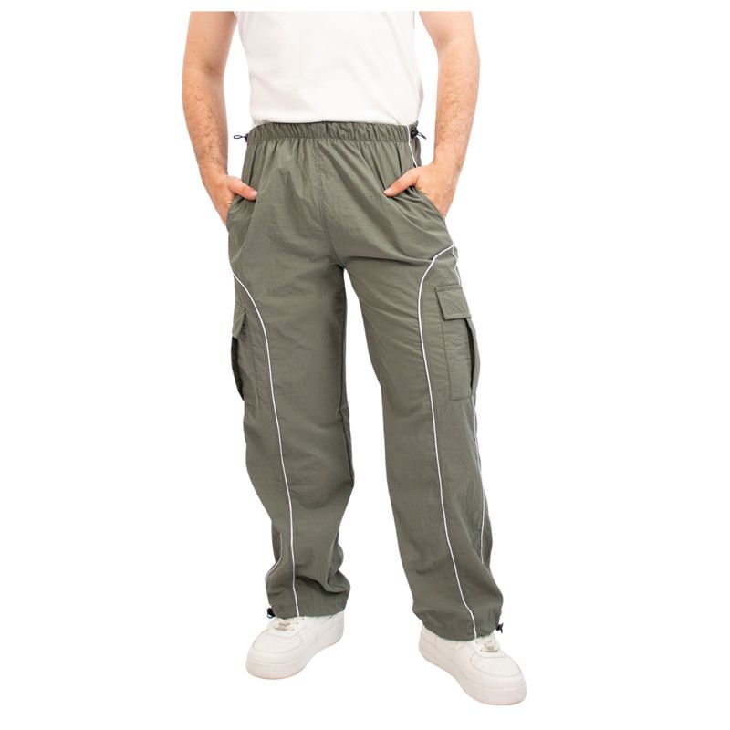 ENKI - Pantalón Urban Supreme Cargo Enki Hombre  Streetwear Tela Mojada