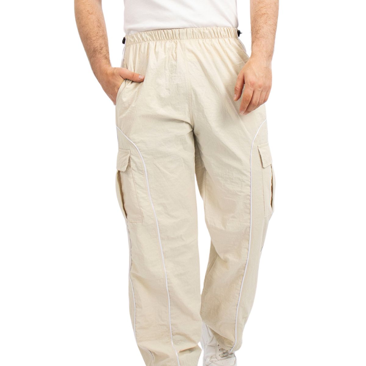 ENKI - Pantalón Cargo Urbano ENKI - Tela Mojada Premium