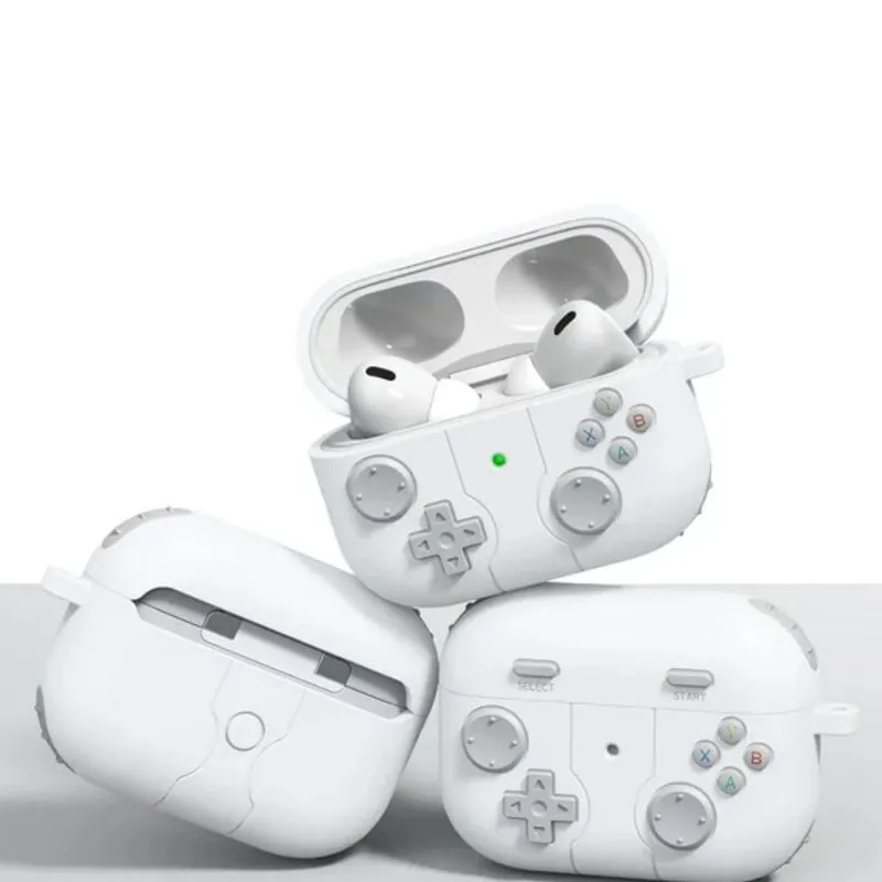 GENERICO - Funda Silicona Nintendo Para Samsung Buds 3 Pro - Blanco