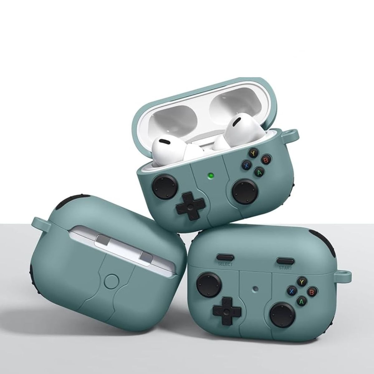 GENERICO - Funda Silicona Nintendo Para Samsung Buds 3 - Verde
