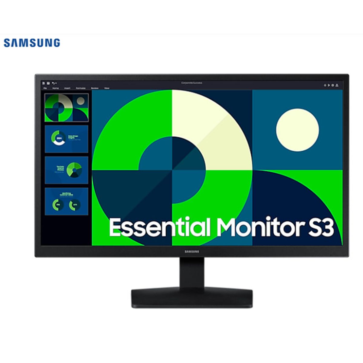 SAMSUNG - Monitor Samsung Mainstream LS22D310EALXPE 22 FHD 60Hz 5ms VA