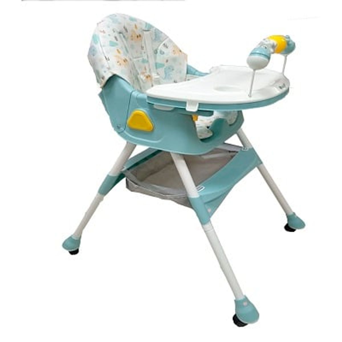 EBABY - SILLA DE COMER MECEDORA + PLATITO - VERDE- DALI NUEVO MODELO