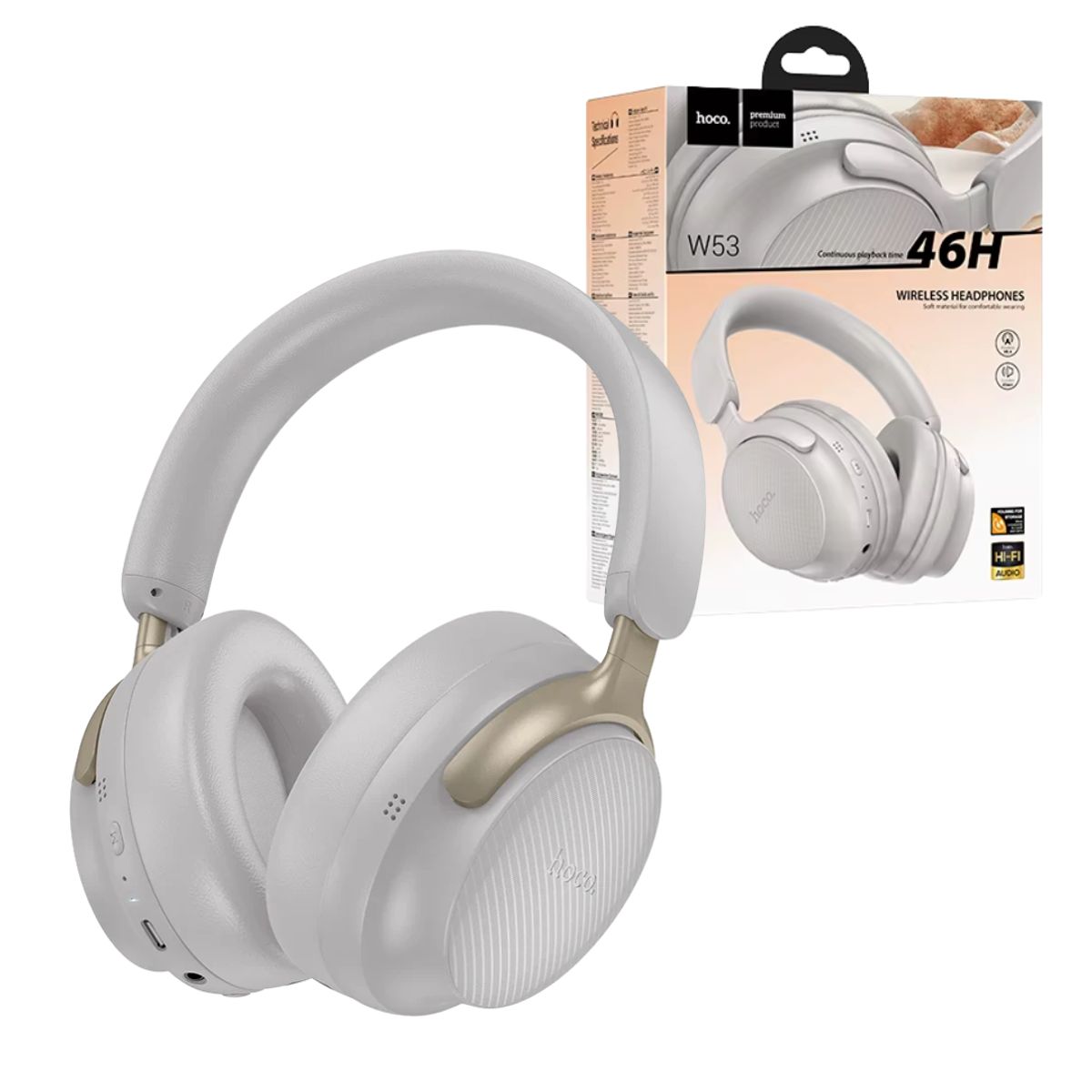 HOCO - Audifonos Bluetooth Vincha Inalambricos Reduccion De Sonido Hoco Recargable