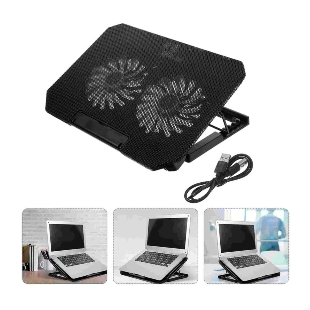 ROHS - Soporte de Laptop N99  Enfriamiento Potente y Comodidad Ergonómica