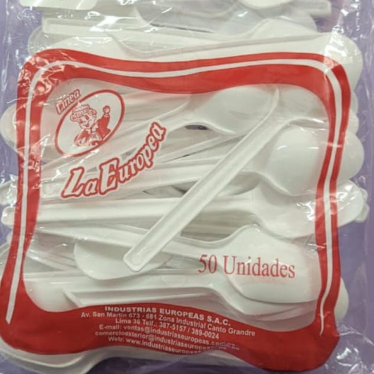 GENERICO - Cucharas de postre desechable