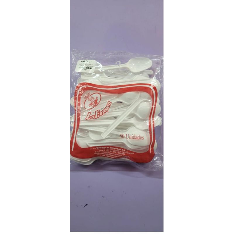 GENERICO - Cucharas de postre desechable