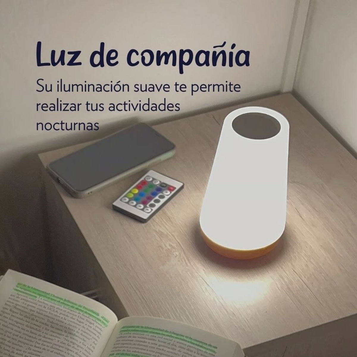 CUENTA OVEJAS - Lampara Luz Roja De Compañía Portátil Induce Al Sueño De Bebes Niños