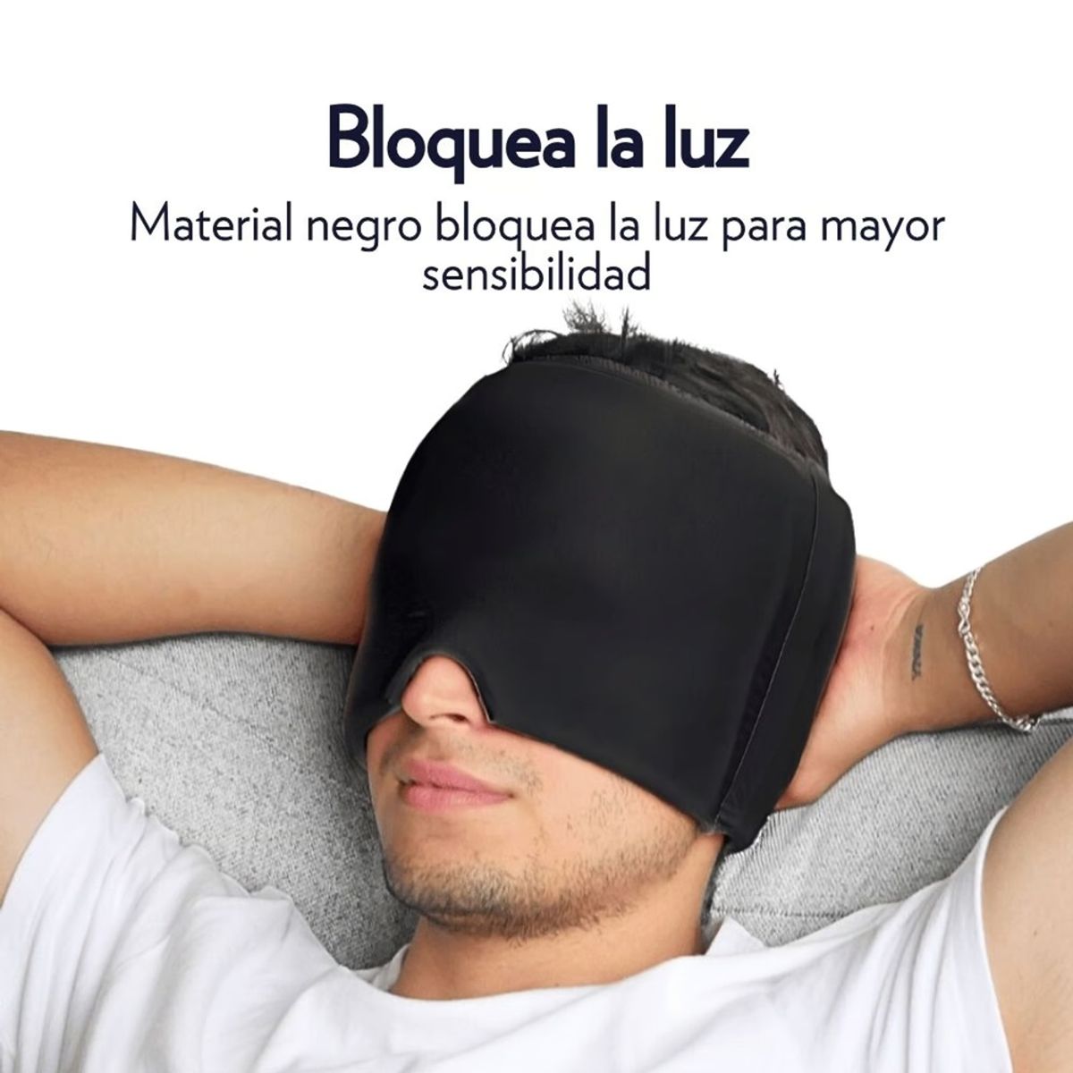CUENTA OVEJAS - Gorro Terapéutico para Alivio de Migrañas Dolores de Cabeza y Estrés