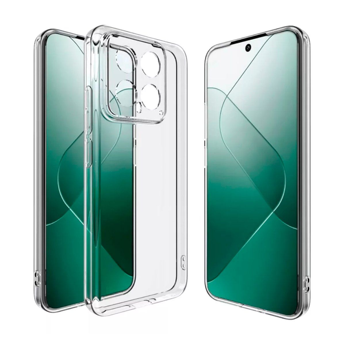 GENERICO - Funda para Celular Xiaomi 14T - Transparente