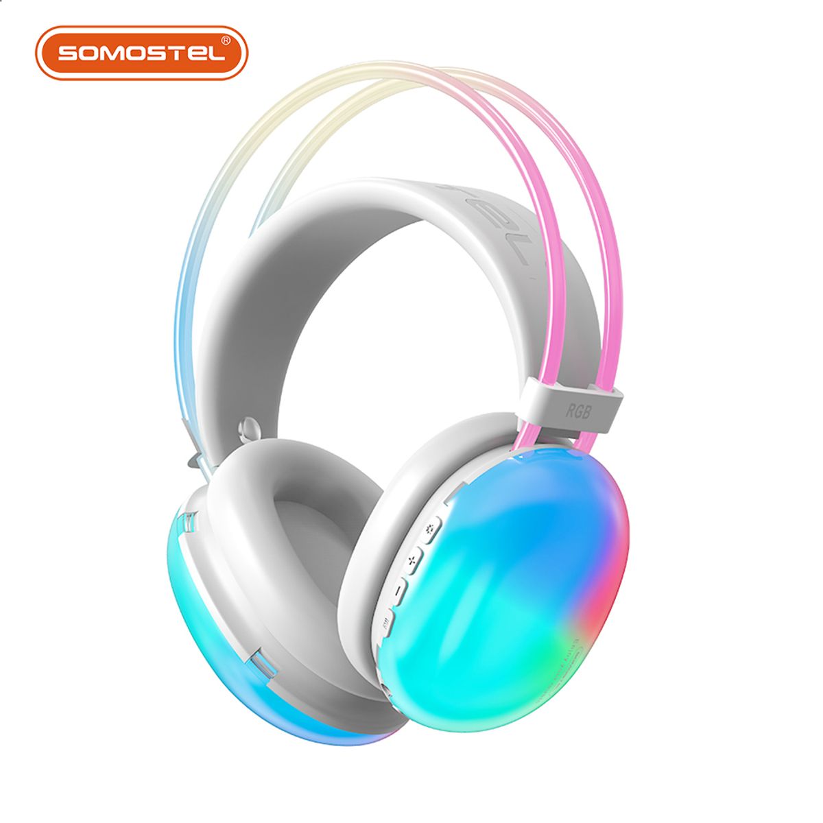 GENERICO - Auriculares gaming circumaurales RGB