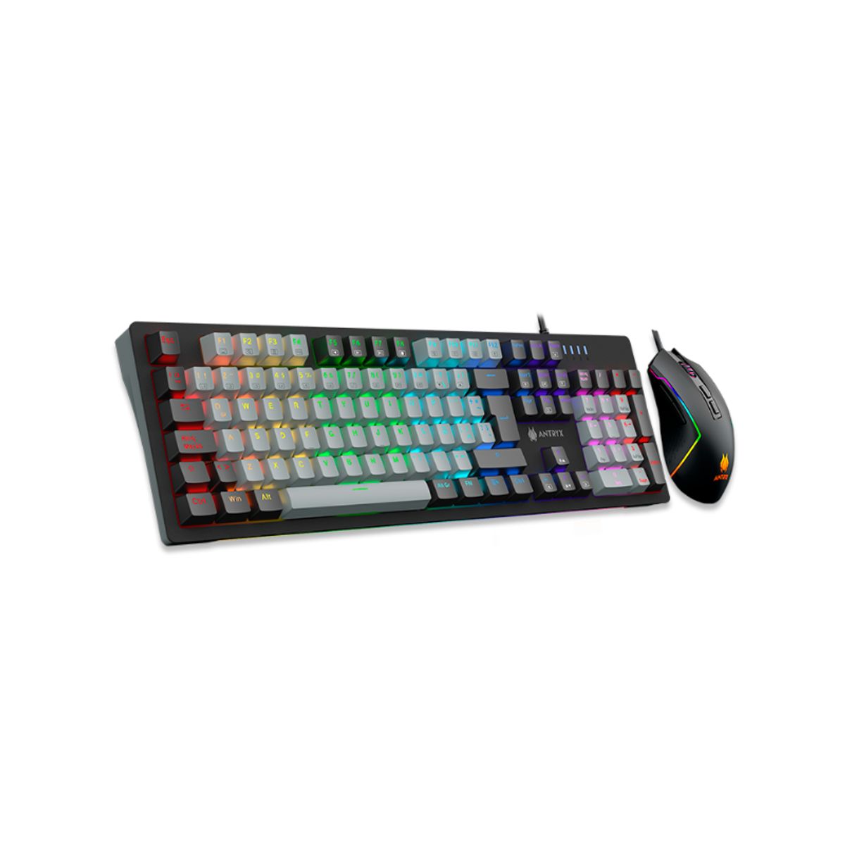 ANTRYX - Combo Gaming Antryx Teclado mecanico + mouse GC-5600
