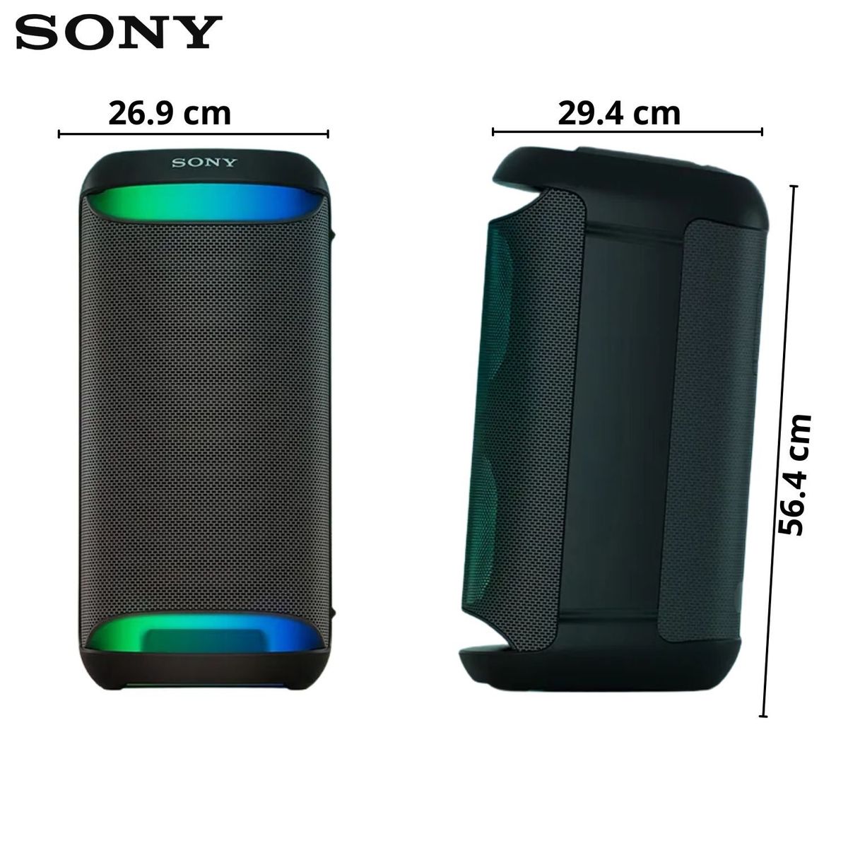 SONY - Parlante Sony  Bluetooth SRS-XV500 para fiestas con Mega Bass