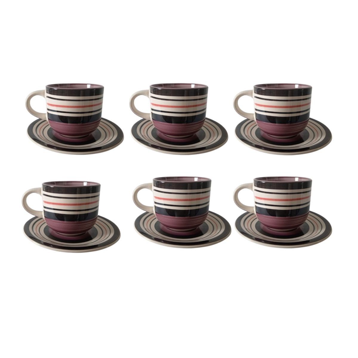 START FG - Tazas Aceitunadas LiverPool de losa con platicos 6 unidades