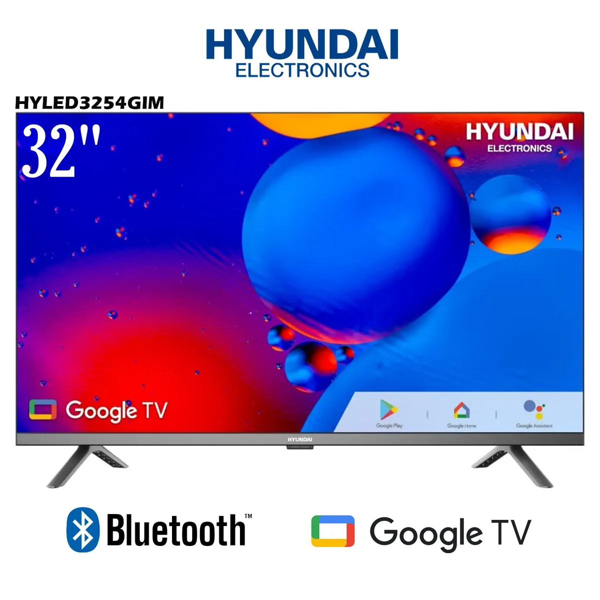HYUNDAI - Televisor Hyundai 32 LED HD Smart Tv Google TV HYLED3254GIM