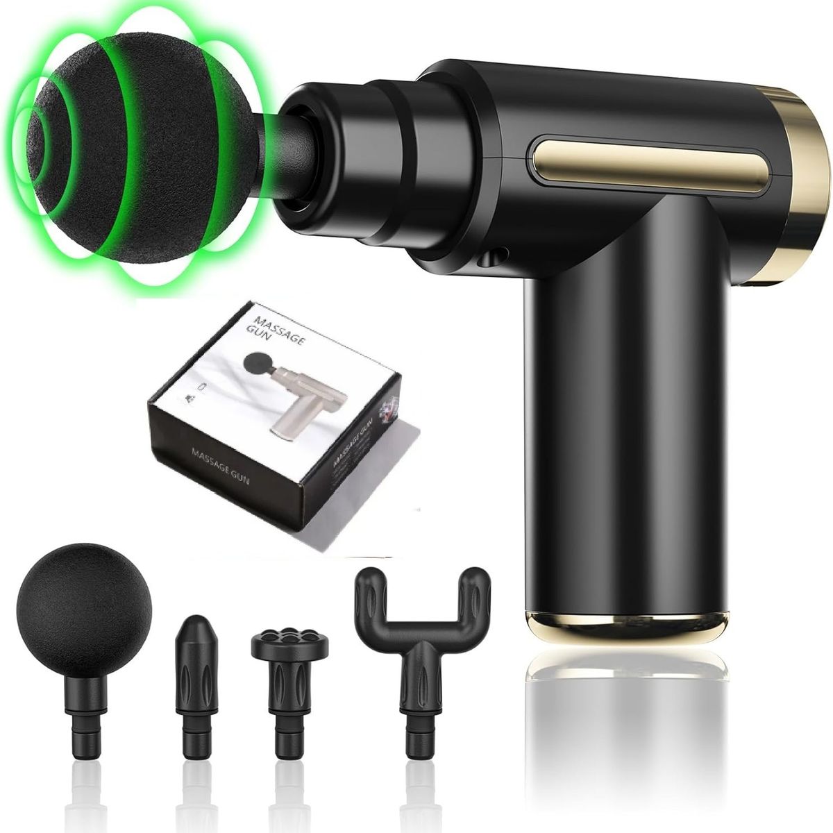 GENERICO - Mini Pistola de Masaje - Masajeador Muscular