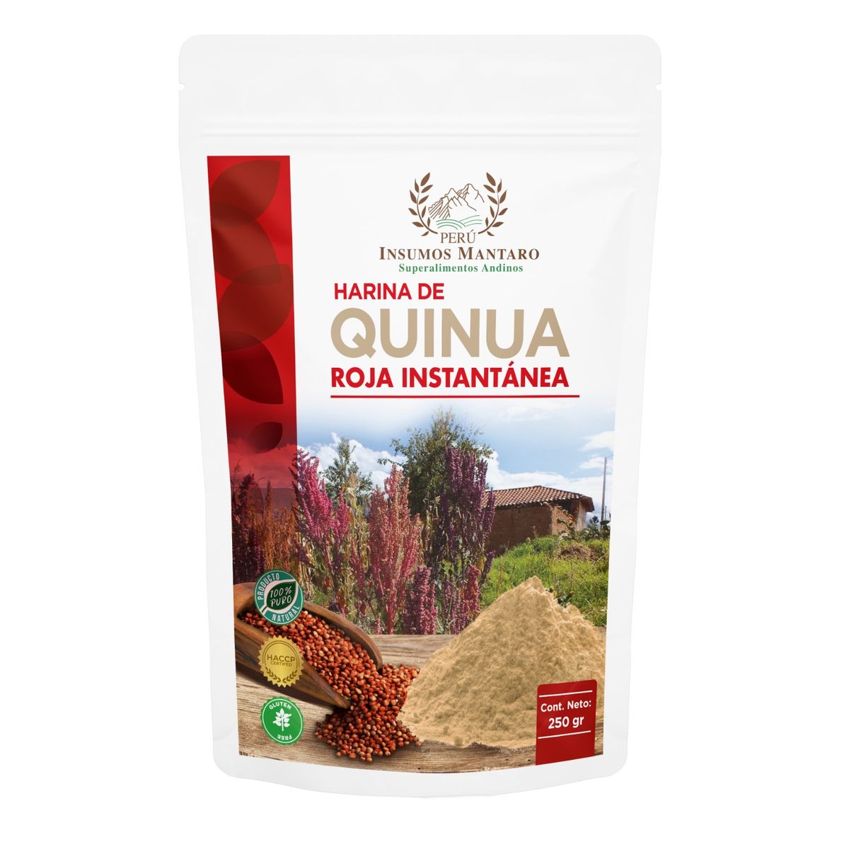 GENERICO - HARINA DE QUINUA ROJA