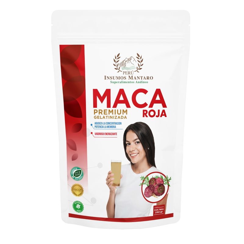 GENERICO - MACA ROJA  EN POLVO  PREMIUM