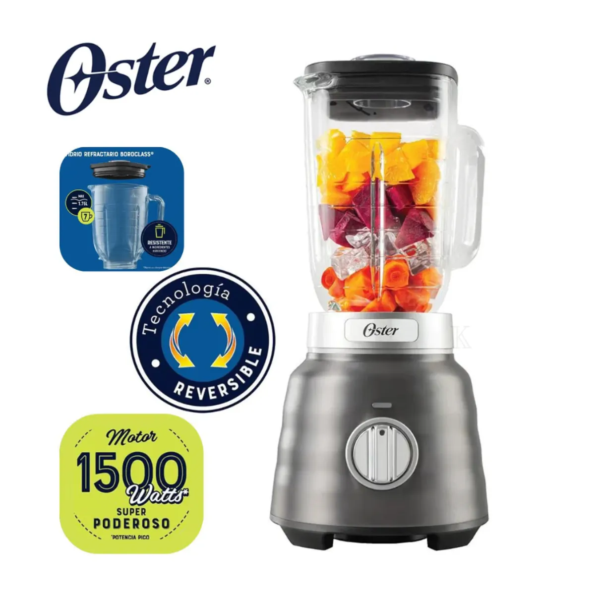 OSTER - LICUADORA OSTER PRO MAX CON TECNOLOGIA REVERSIBLE