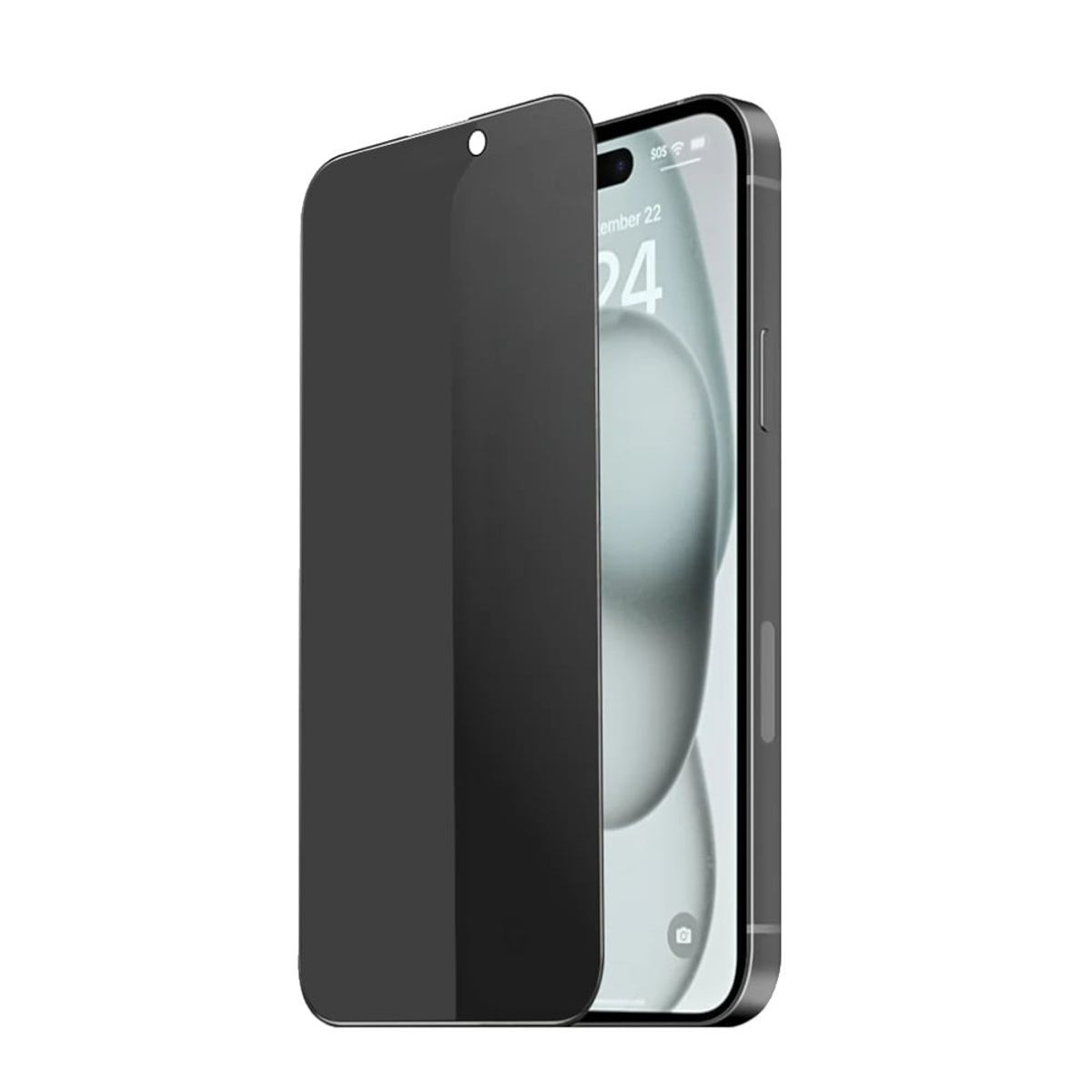 GENERICO - Protector de Pantalla Compatible con iPhone 14 Pro Anti Espía Mate