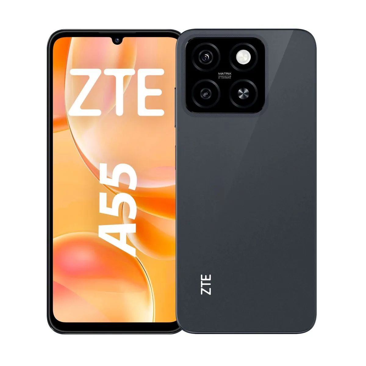 ZTE - Celular ZTE A55 66 4GB+4GB 128GB 13MP Negro