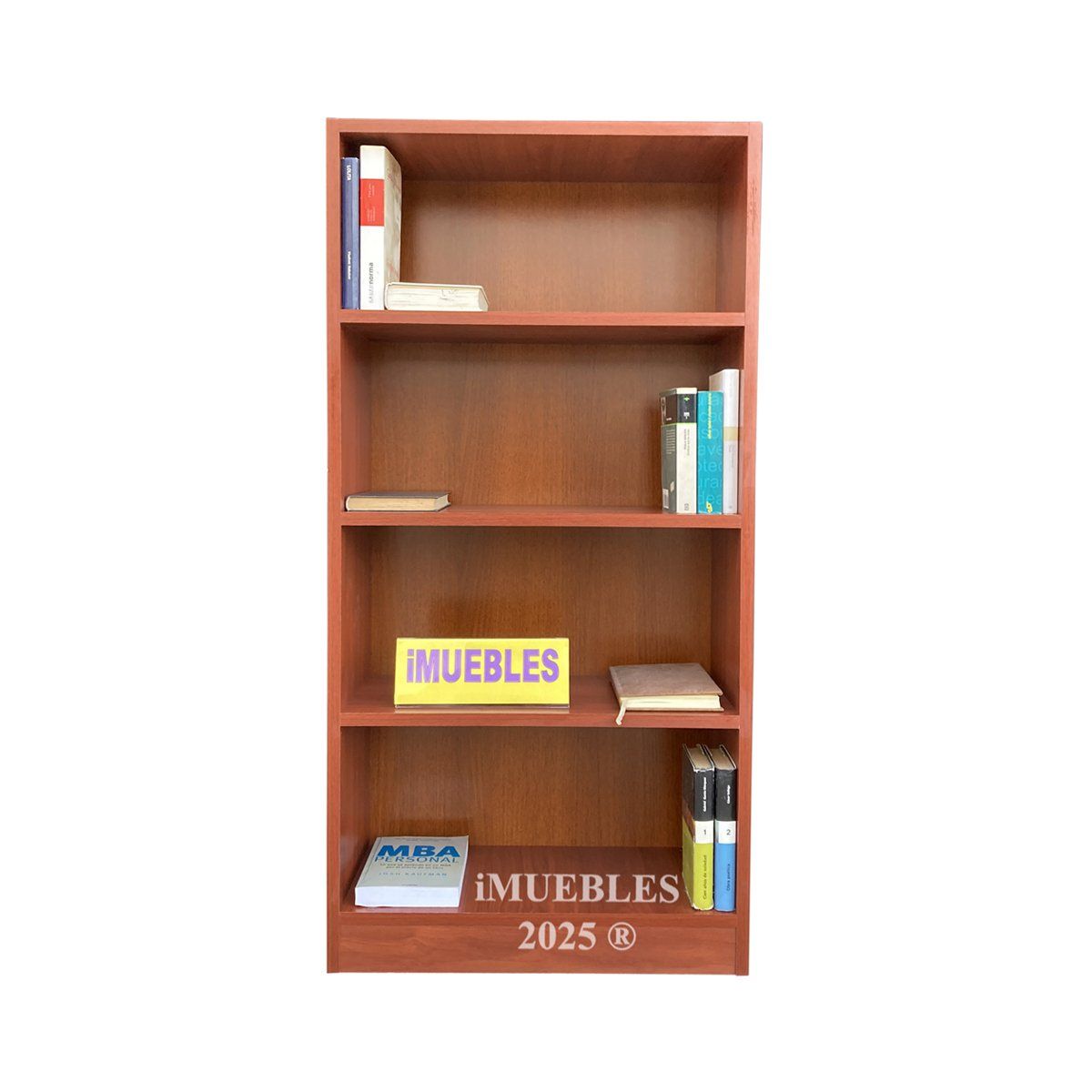 TEMEL - Estante Librero 120 cm iMUEBLES Ideal para Espacio Escolar y Estudio