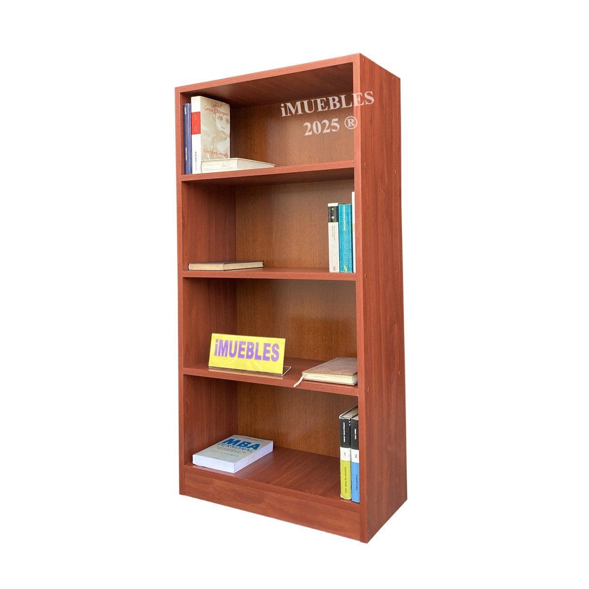 TEMEL - Estante Librero 120 cm iMUEBLES Ideal para Espacio Escolar y Estudio
