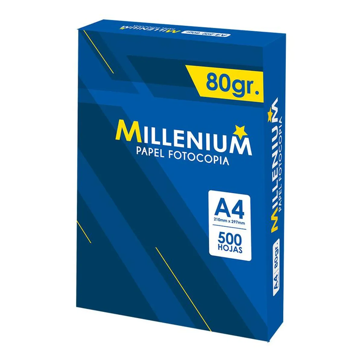 MILLENIUM - Papel bond A4 de 80gr. paquete 500 hojas - Millenium
