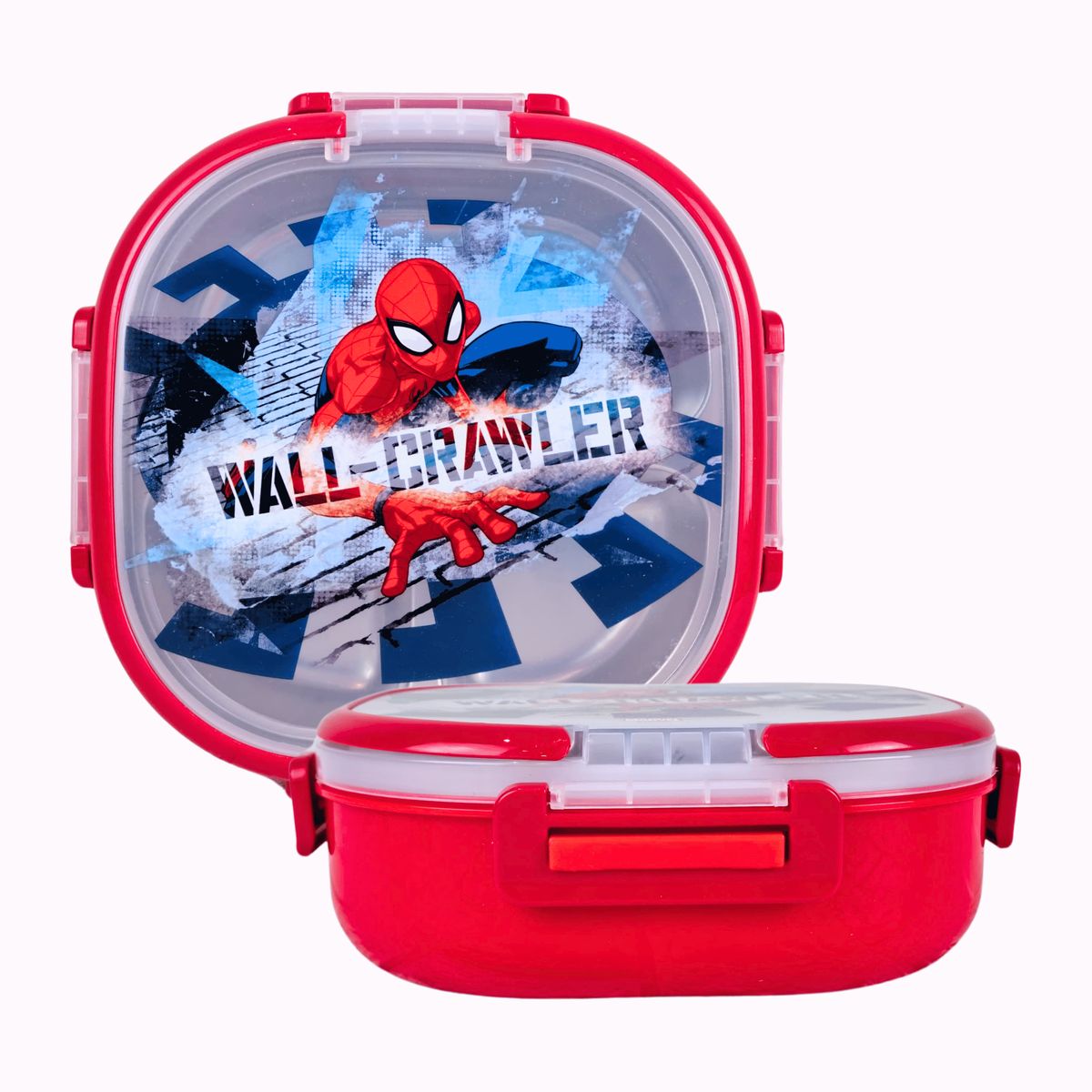 DISNEY - Taper Térmico Infantil SPIDERMAN Acero Inoxidable Divisiones
