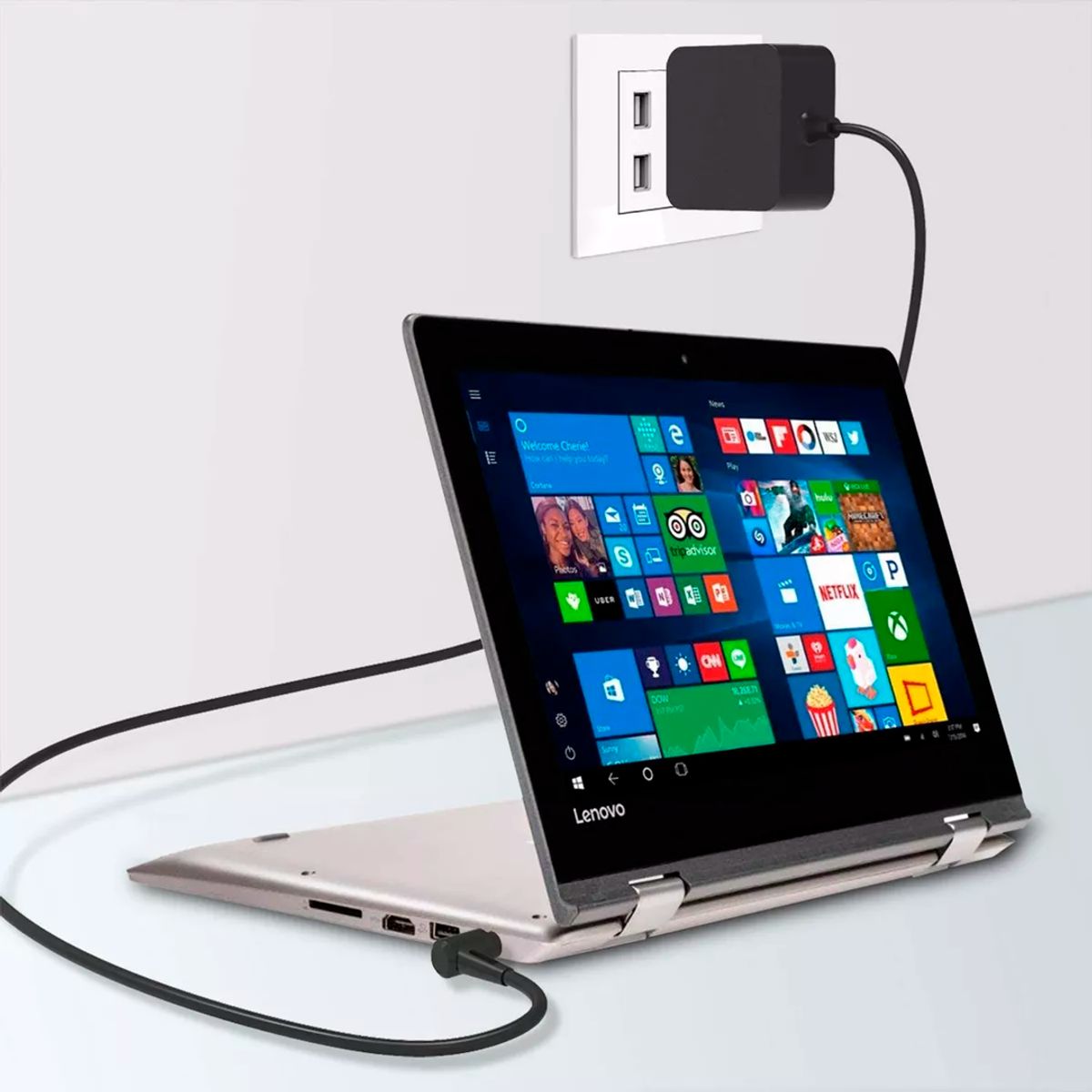 LENOVO - Cargador lenovo 45w 2-25a 20v  NUEVO EN CAJA