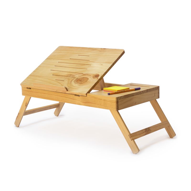 GENERICO - Mesa para Laptop Sami Store de Madera Pino