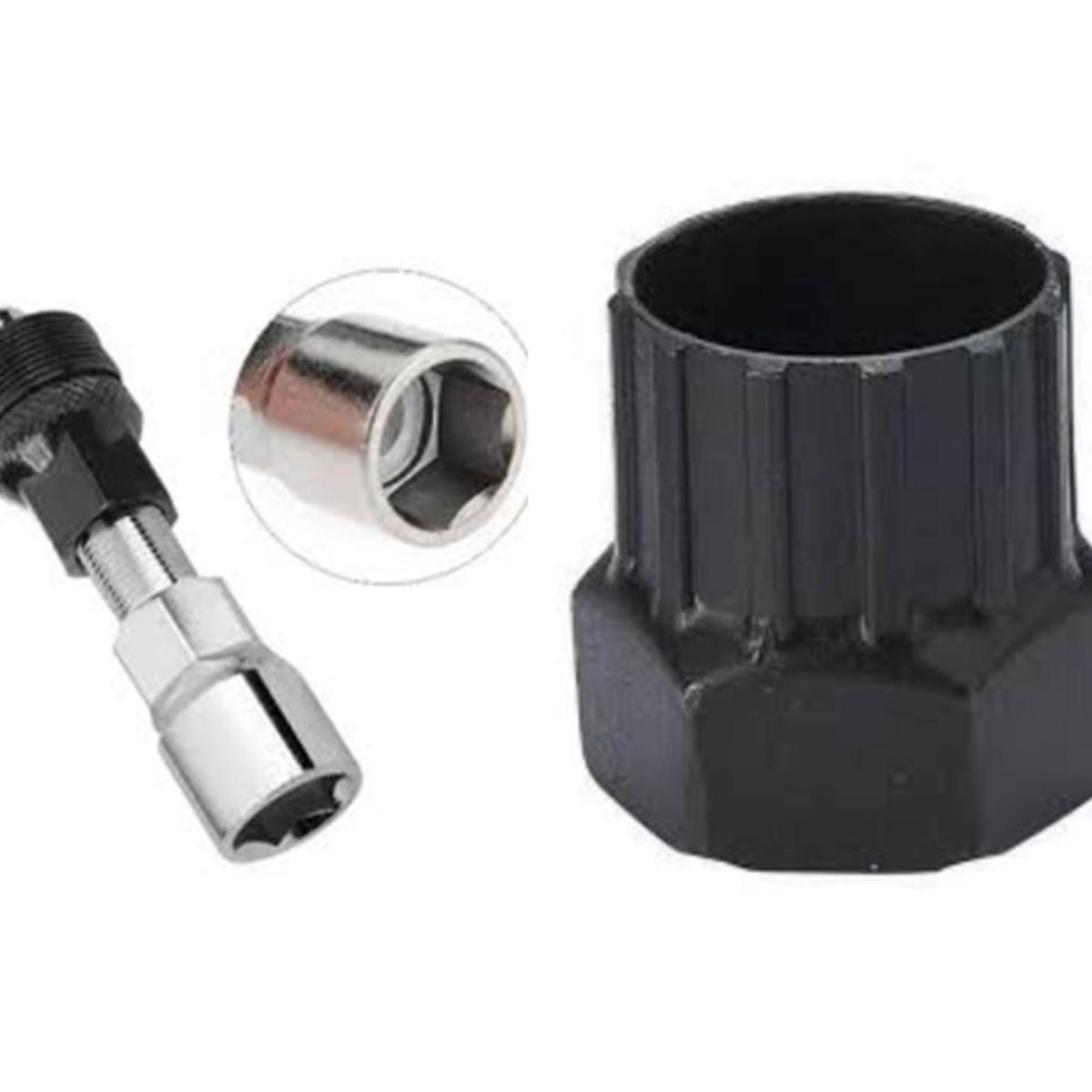 GENERICO - Extractor De Piñon + Extractor Abiela Para Bicicleta