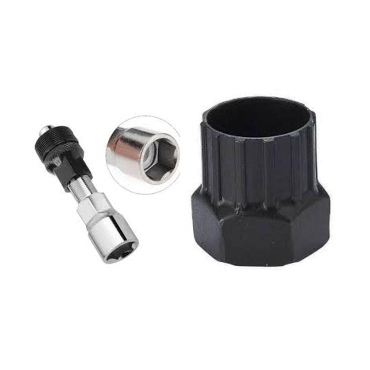 GENERICO - Extractor De Piñon + Extractor Abiela Para Bicicleta
