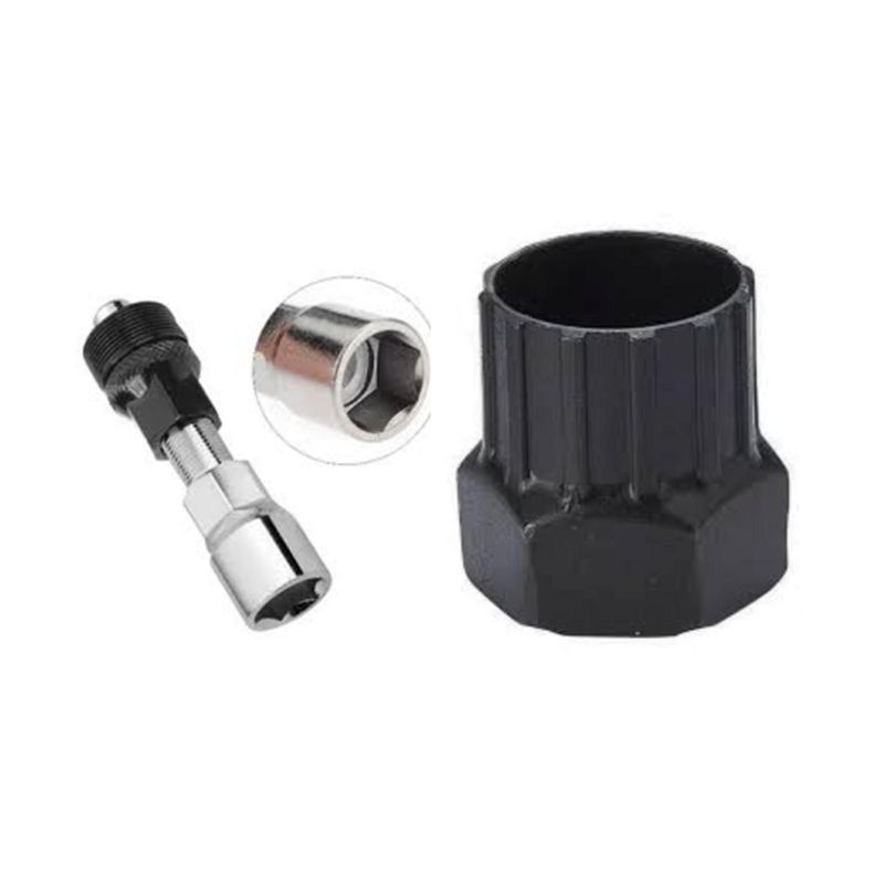 GENERICO - Extractor De Piñon + Extractor Abiela Para Bicicleta