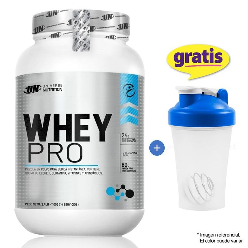 UNIVERSE NUTRITION - PROTEÍNA WHEY PRO 1100 GRAMOS VAINILLA UNIVERSE NUTRITION