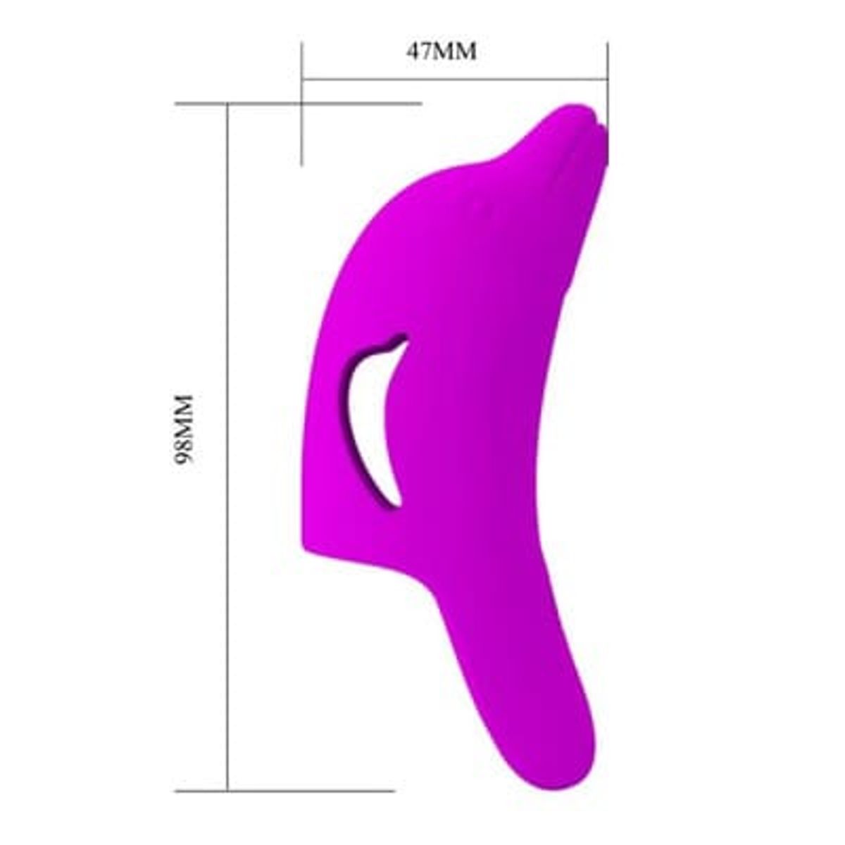 PRETTY LOVE - VIBRADOR DE DEDO DELPIHINI