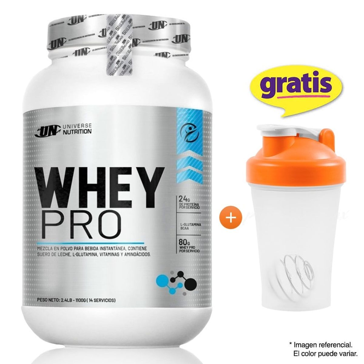 UNIVERSE NUTRITION - Whey Pro 1.1Kg / 1.1 Kilos Pro Un Vainilla