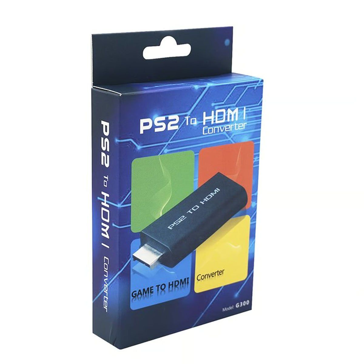 GENERICO - Adaptador Conversor Playstation 2 Ps2 A Hdmi Convertidor Video Audio