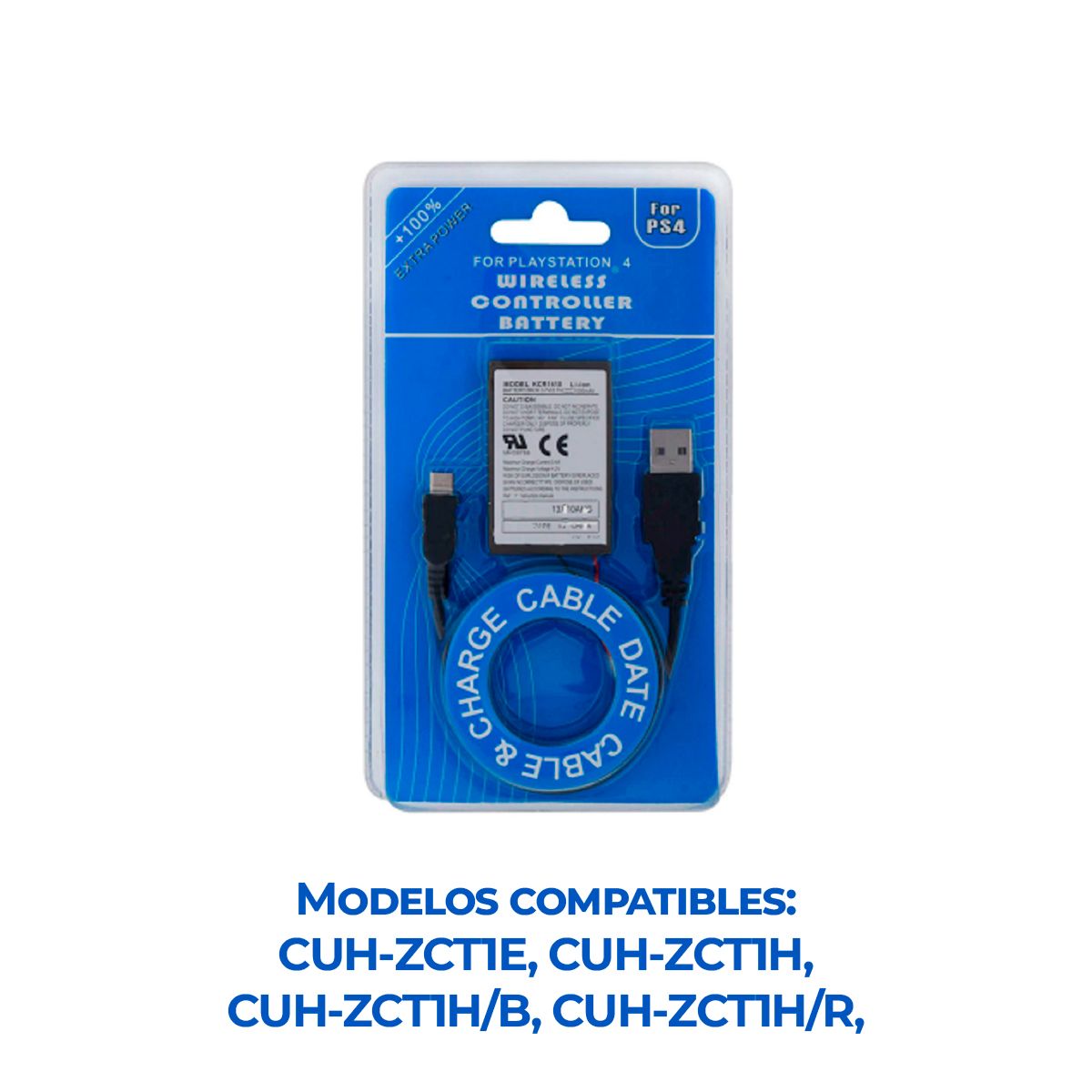 GENERICO - Bateria Para Mando De Playstation 4