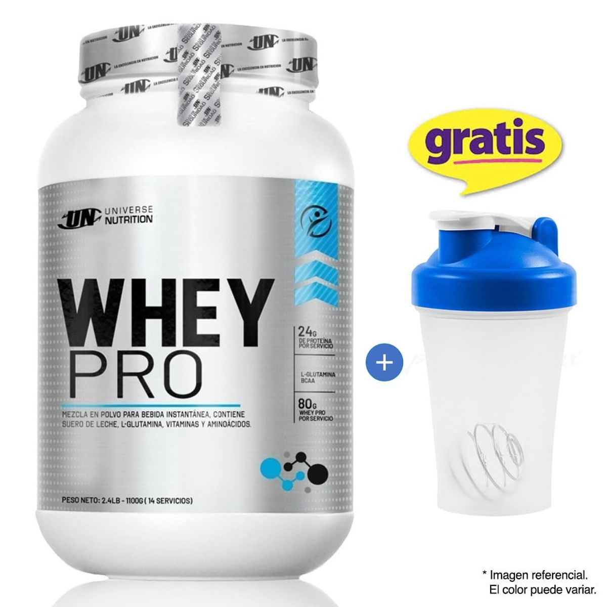 Universe Nutrition - Whey Pro 1.1 kilos UN Vainilla + Obsequio