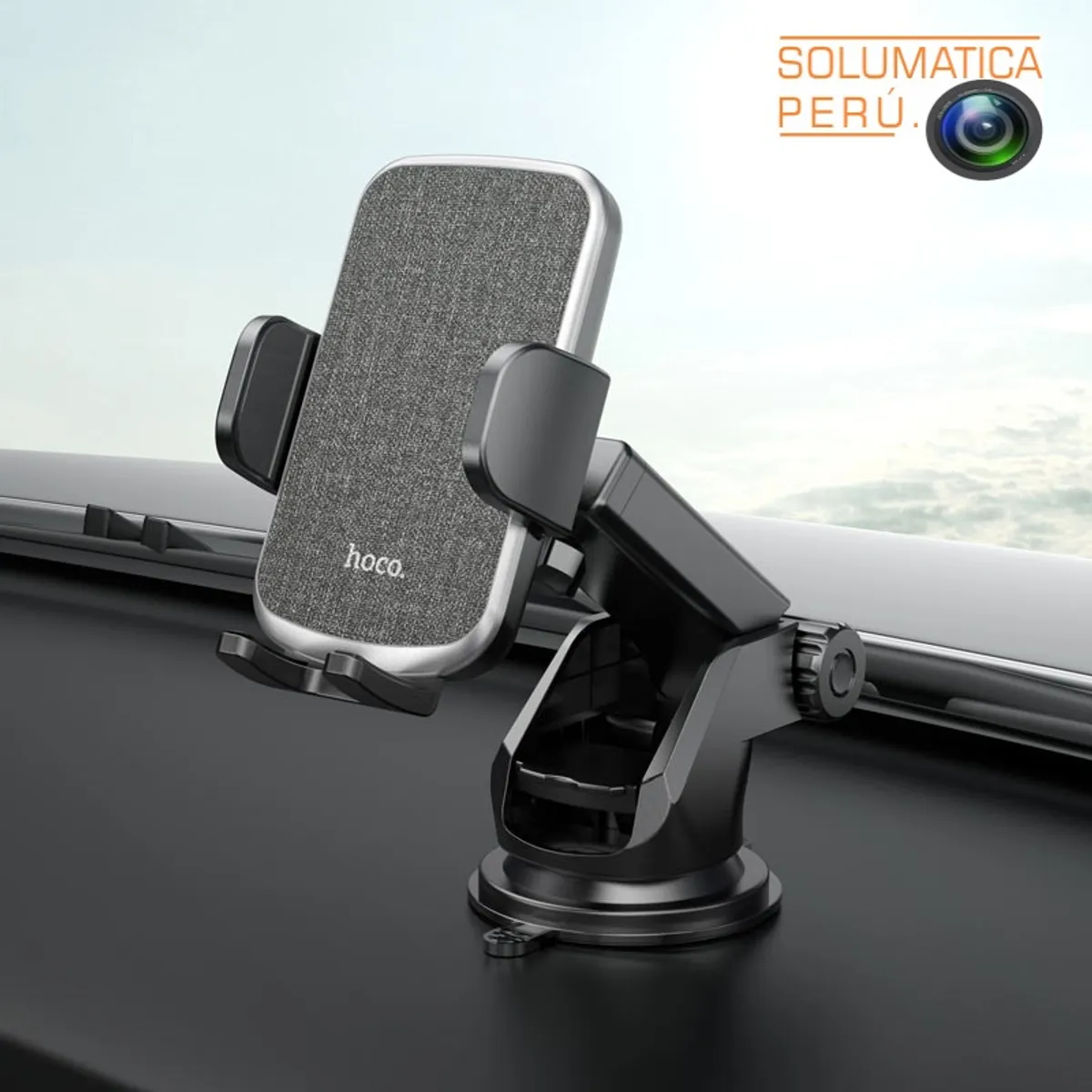 HOCO - Soporte de Telefono Para Carro - Holder Premium Ventosa - Hoco